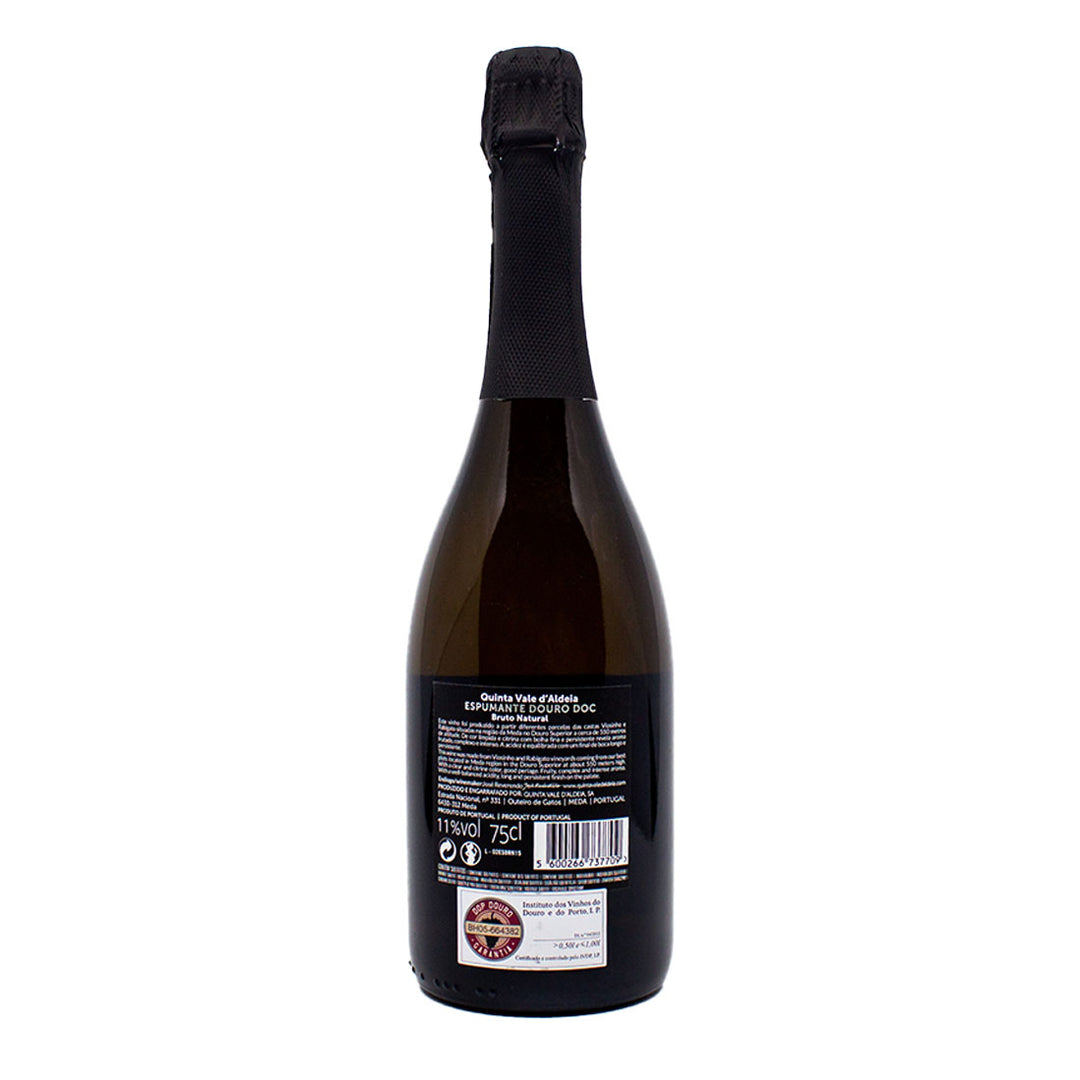 Quinta Vale d'Aldeia Espumante Bruto Zero 2015 | Contra-rótulo