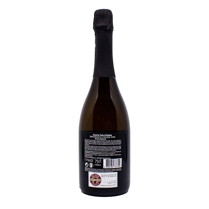 Quinta Vale d'Aldeia Espumante Bruto Zero 2015 | Contra-rótulo