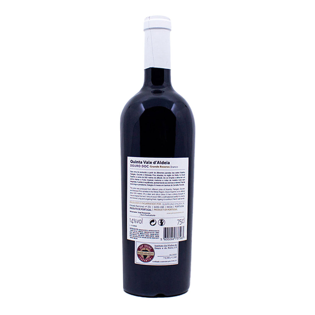 Quinta Vale d'Aldeia Grande Reserva Branco 2020 | Contra-rótulo