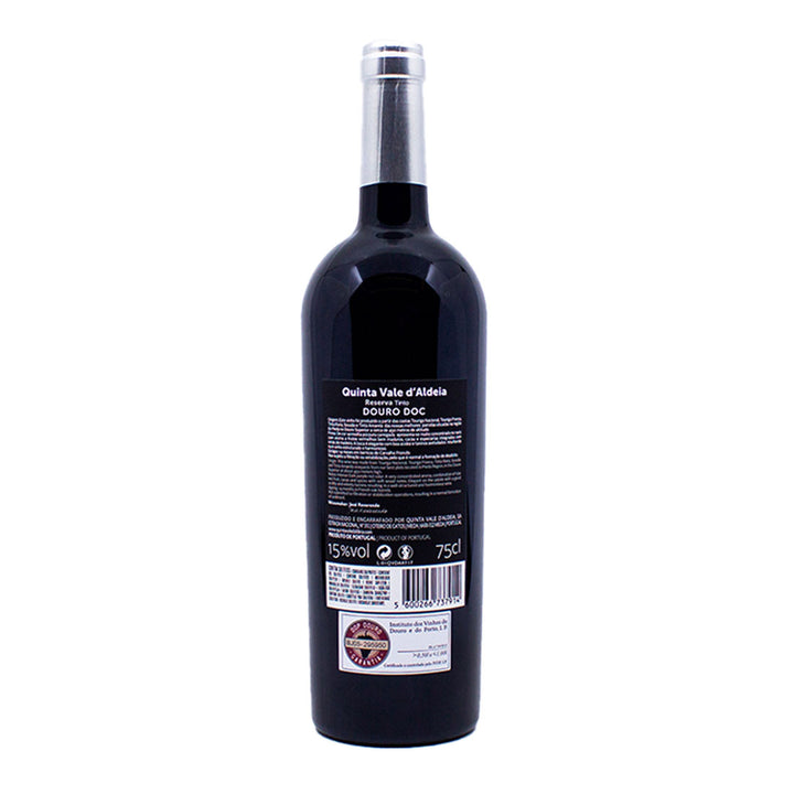 Quinta Vale d'Aldeia Reserva Tinto 2022 | Contra-rótulo