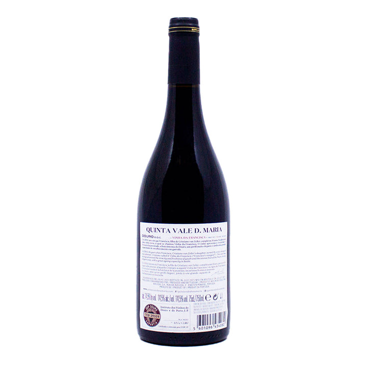 Quinta Vale Dona Maria Tinta Francisca 2019 | Contra-rótulo