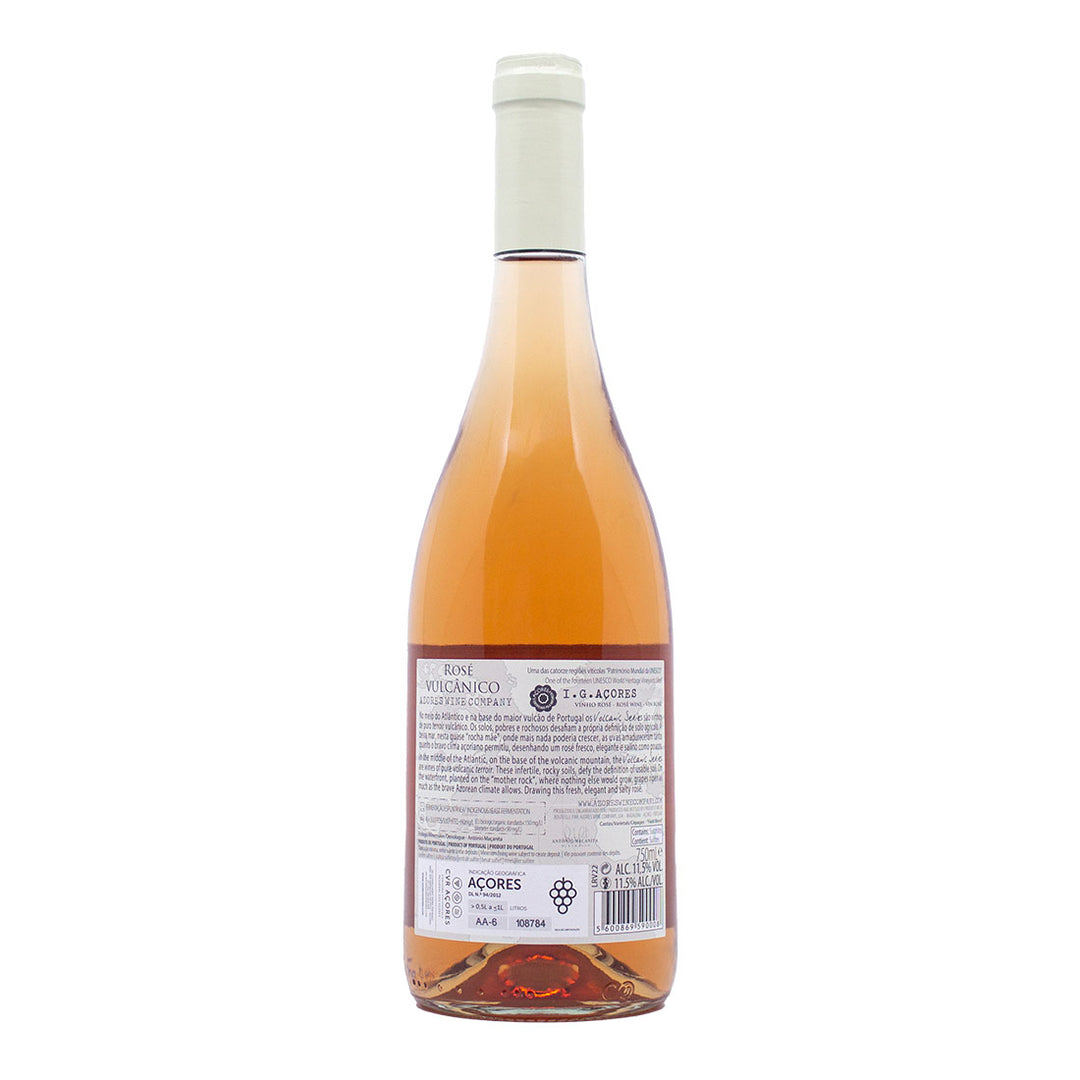 Rosé Vulcânico 2023 | Contra-rótulo