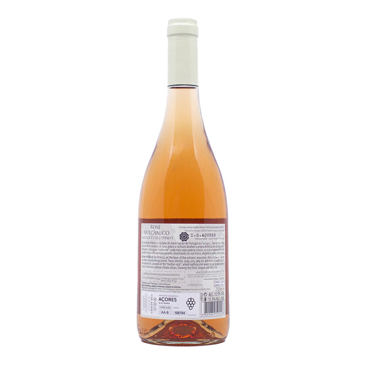 Rosé Vulcânico 2023 | Contra-rótulo