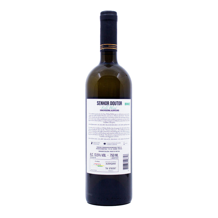 Senhor Doutor Field Blend Branco 2022 | Contra-rótulo