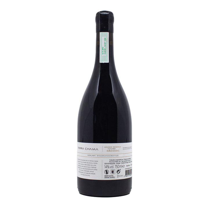 Terra Chama Grande Reserva Jaen 2021 | Contra-rótulo