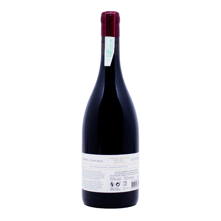 Terra Chama Grande Reserva Touriga Nacional 2020 | Contra-rótulo