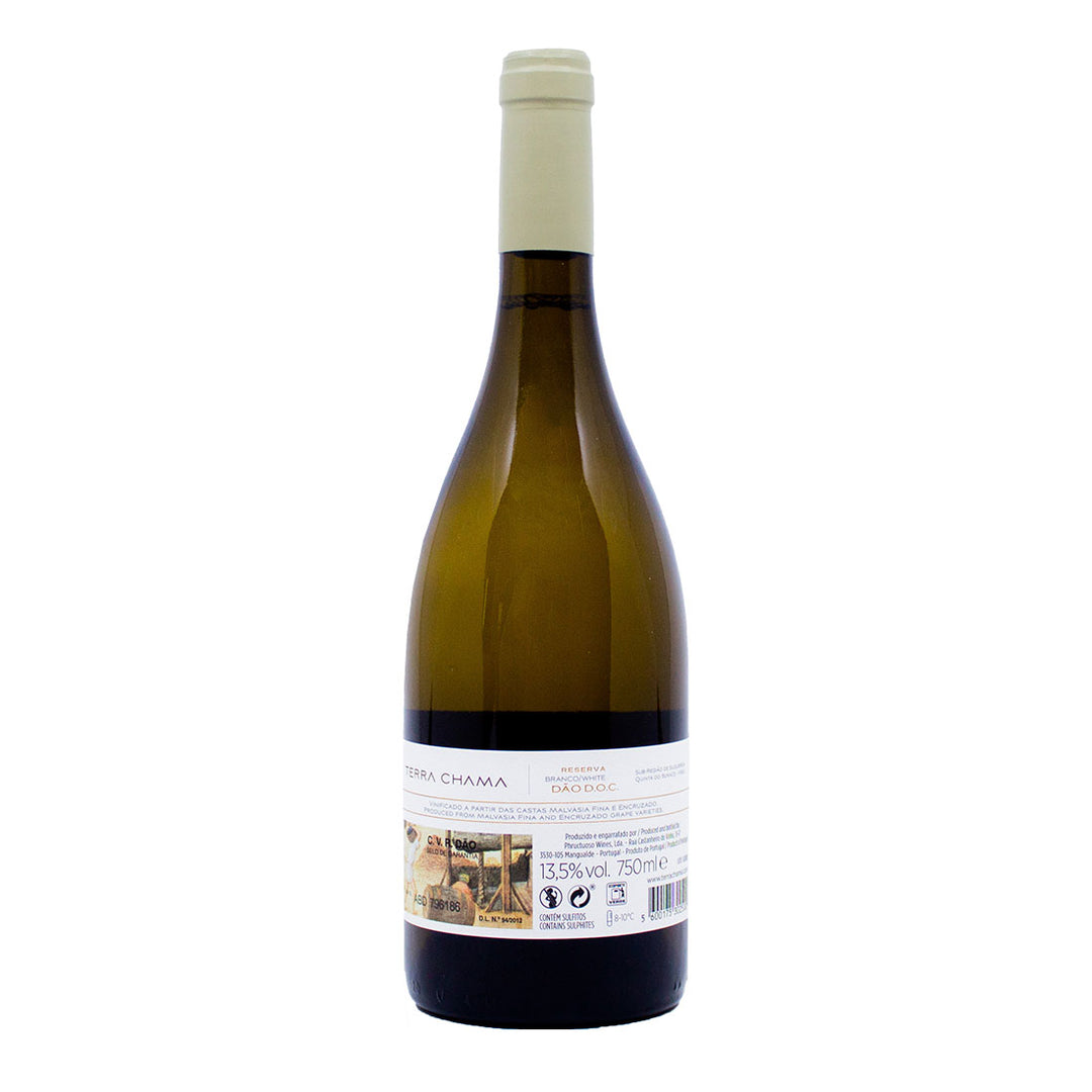 Terra Chama Reserva Branco 2020 | Contra-rótulo