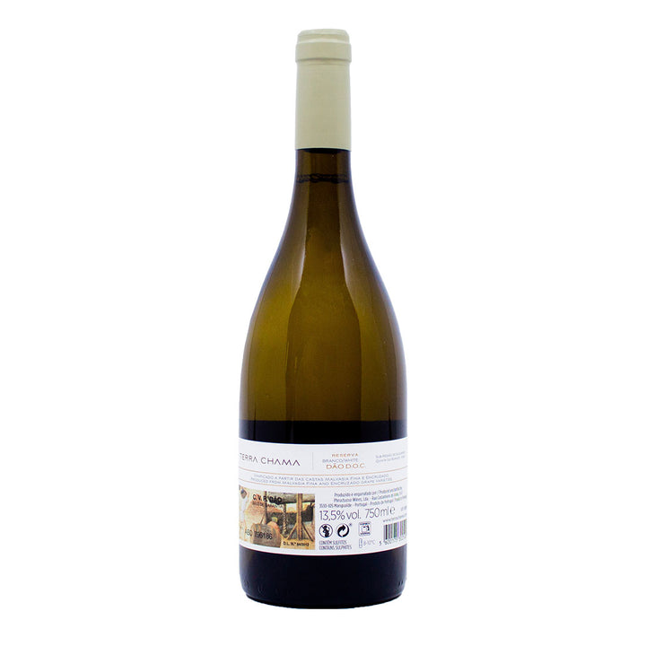 Terra Chama Reserva Branco 2020 | Contra-rótulo