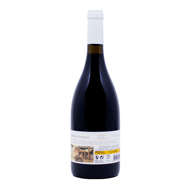 Terra Chama Reserva Tinto 2020 | Contra-rótulo
