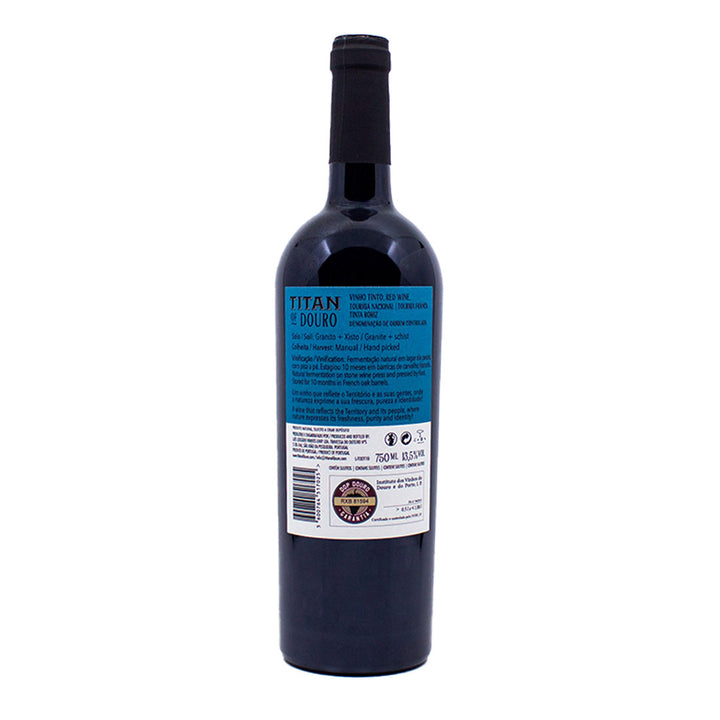 Titan Tinto 2019 | Contra-rótulo