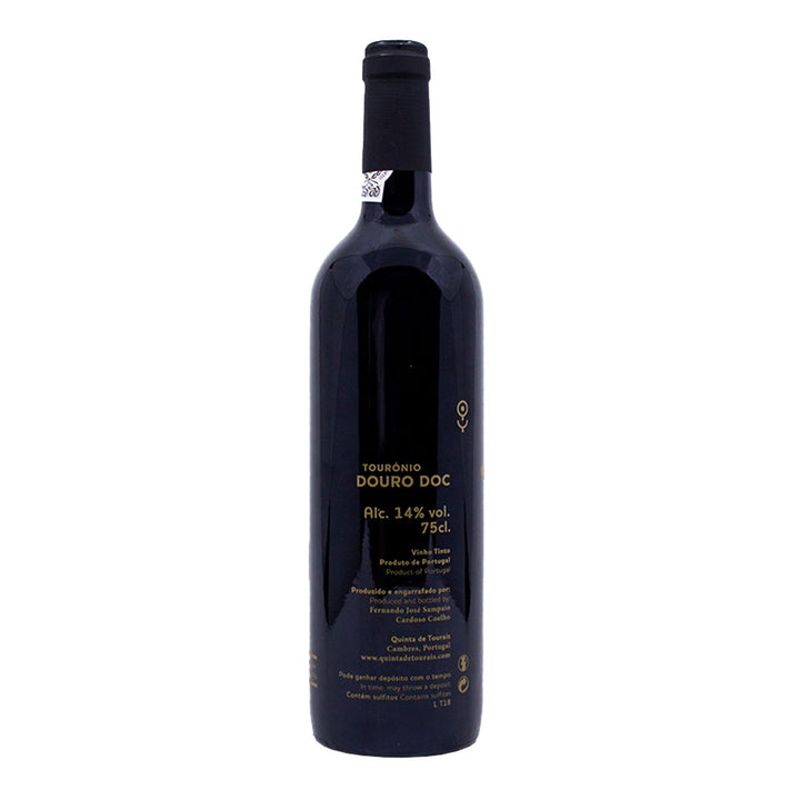 Quinta de Tourais Tourónio Tinto 2021 | Contra-rótulo
