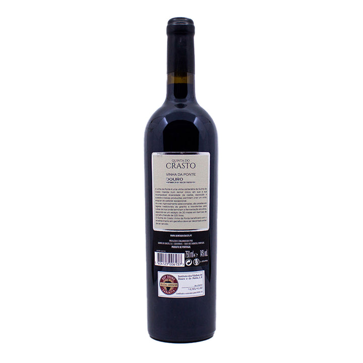 Quinta do Crasto Vinha da Ponte 2016 | Contra-rótulo