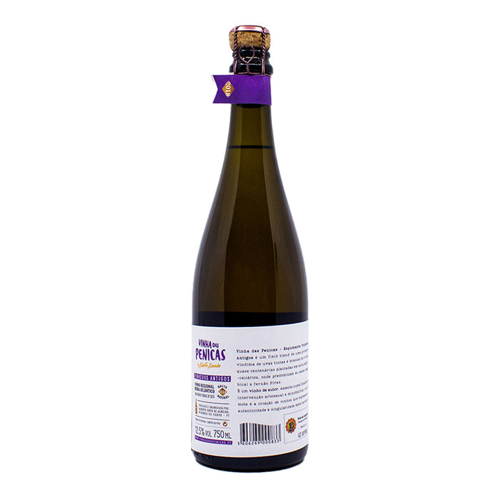 Vinha das Penicas Espumante Brut Nature 2018 | Contra-rótulo
