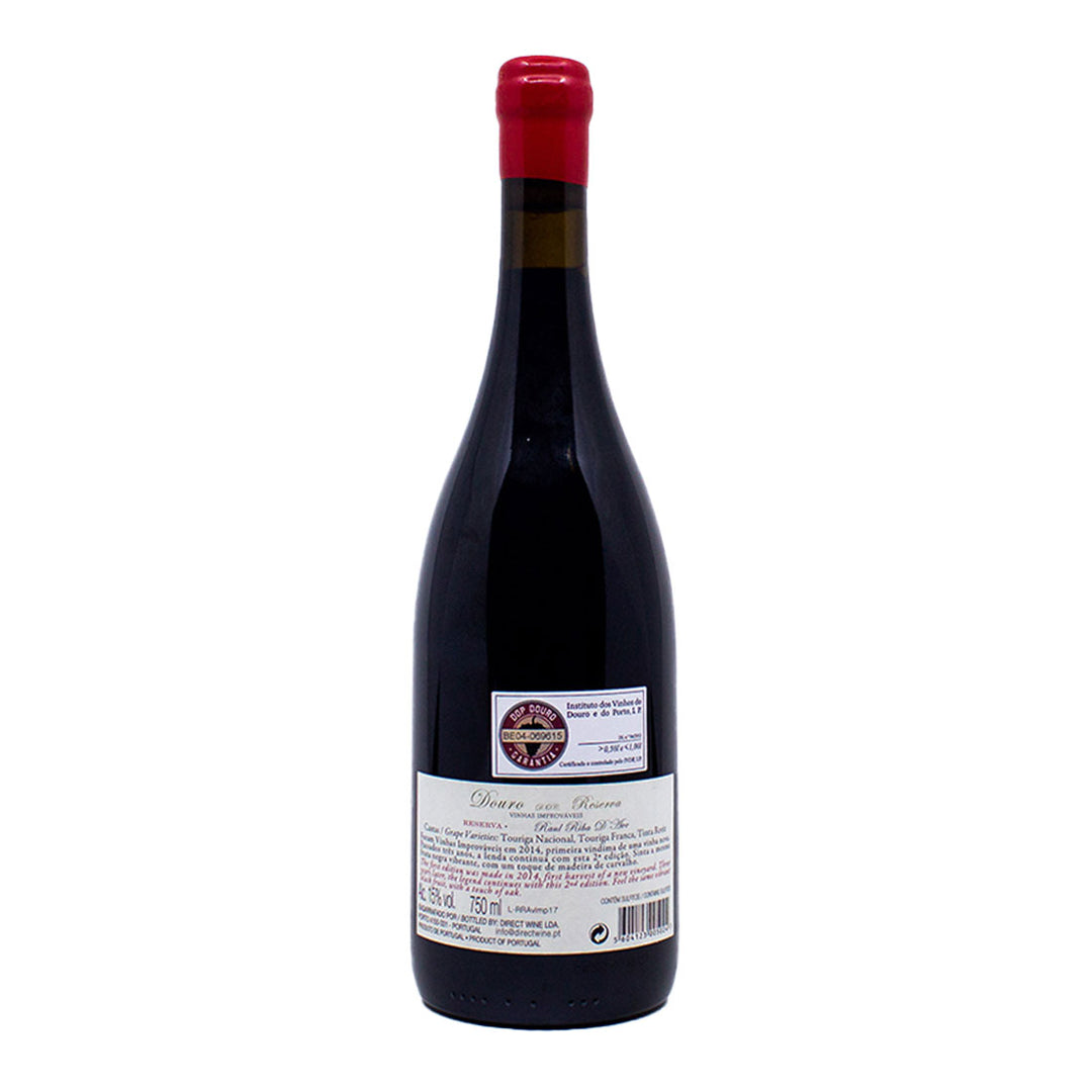 Vinhas Improváveis Reserva 2018 | Contra-rótulo